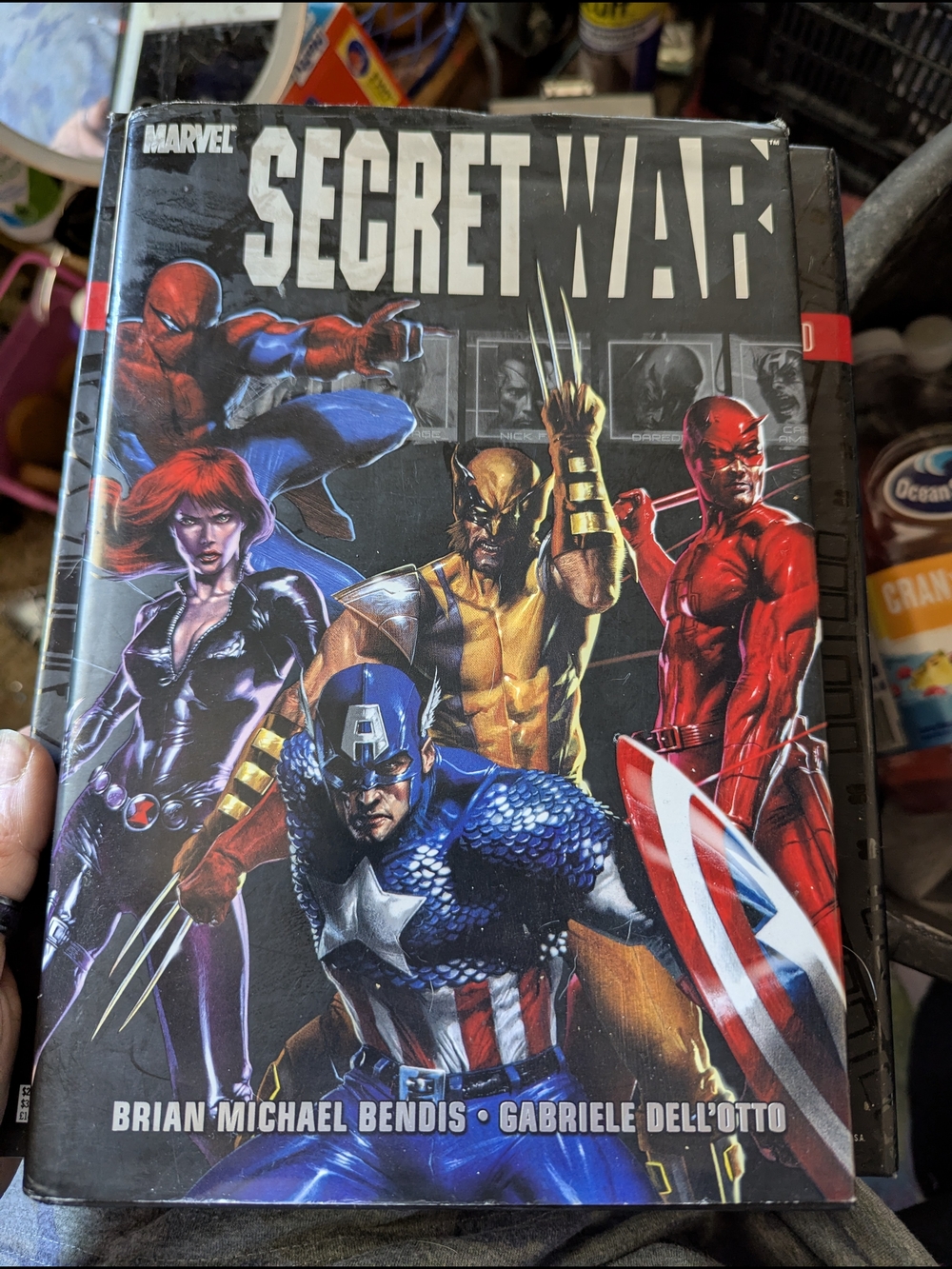 Marvel Secret War Hardcover – Red, Blue, Yellow, Black
